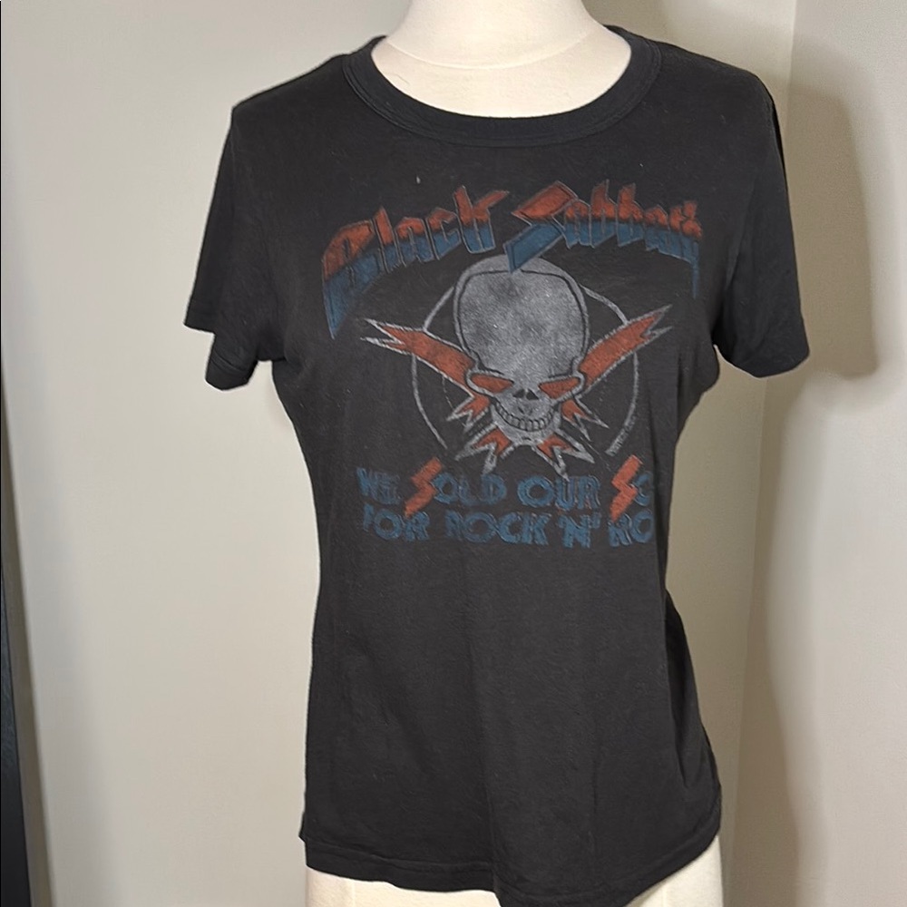 Junk Food Clothing Black Graphic Tee